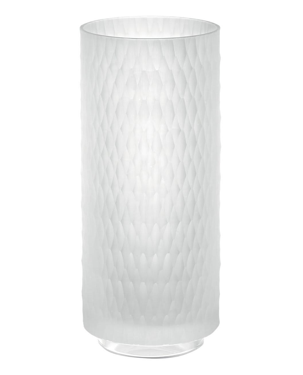 Hexagon Matte Crystal Vase