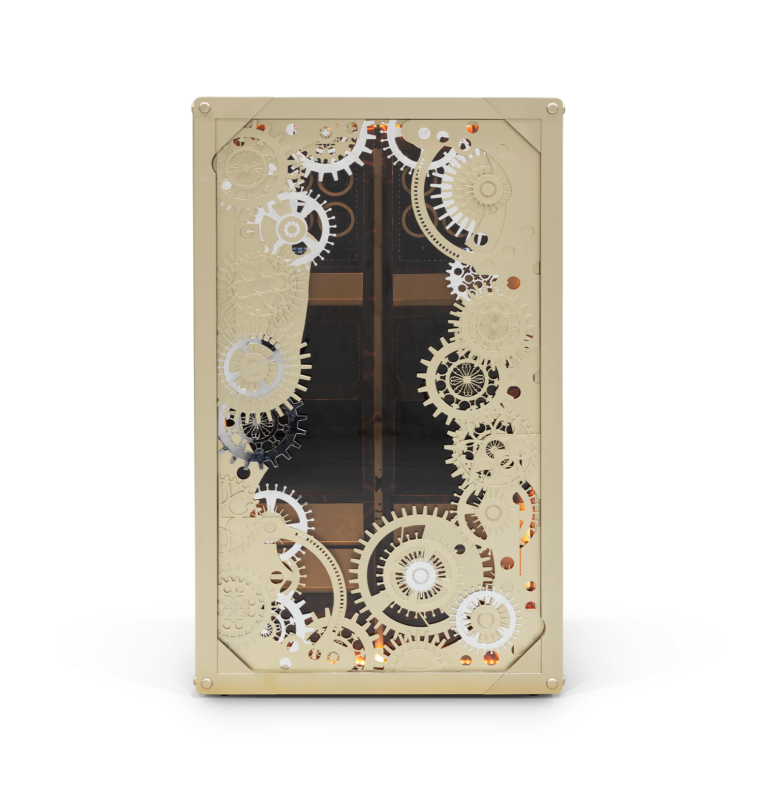 Baron Matte Champagne Designer Safe
