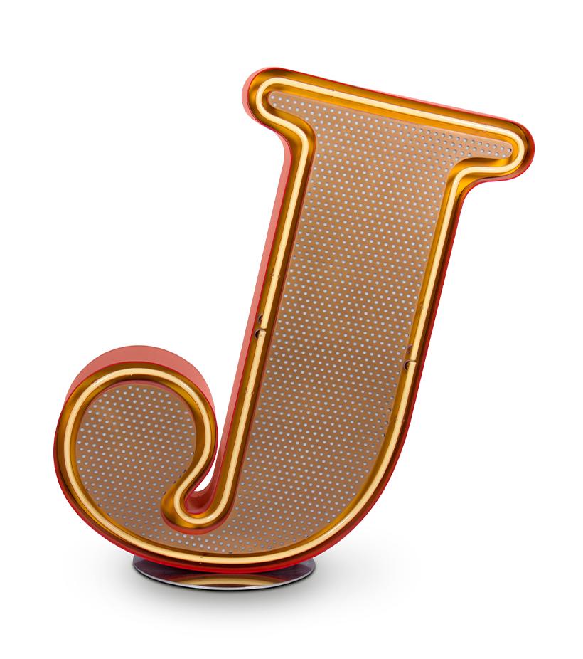 Joyful Cheerful Letter J