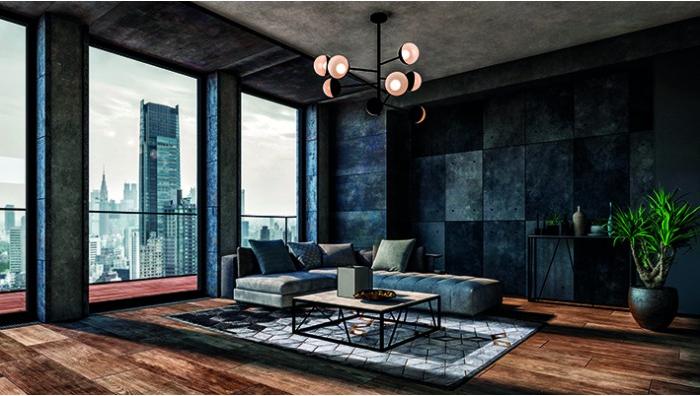 Gabriel Geometric Grey Jacquard Rug | Size: 160 x 235 cm