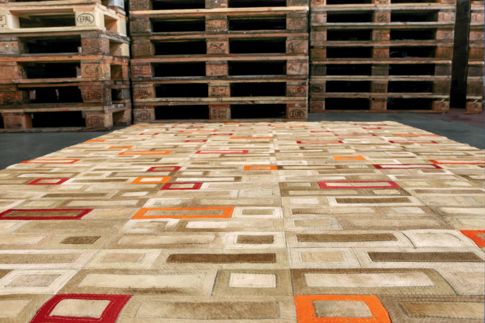 Crossville Cowhide Rug by Serge Lesage | Size: 200 x 300 cm