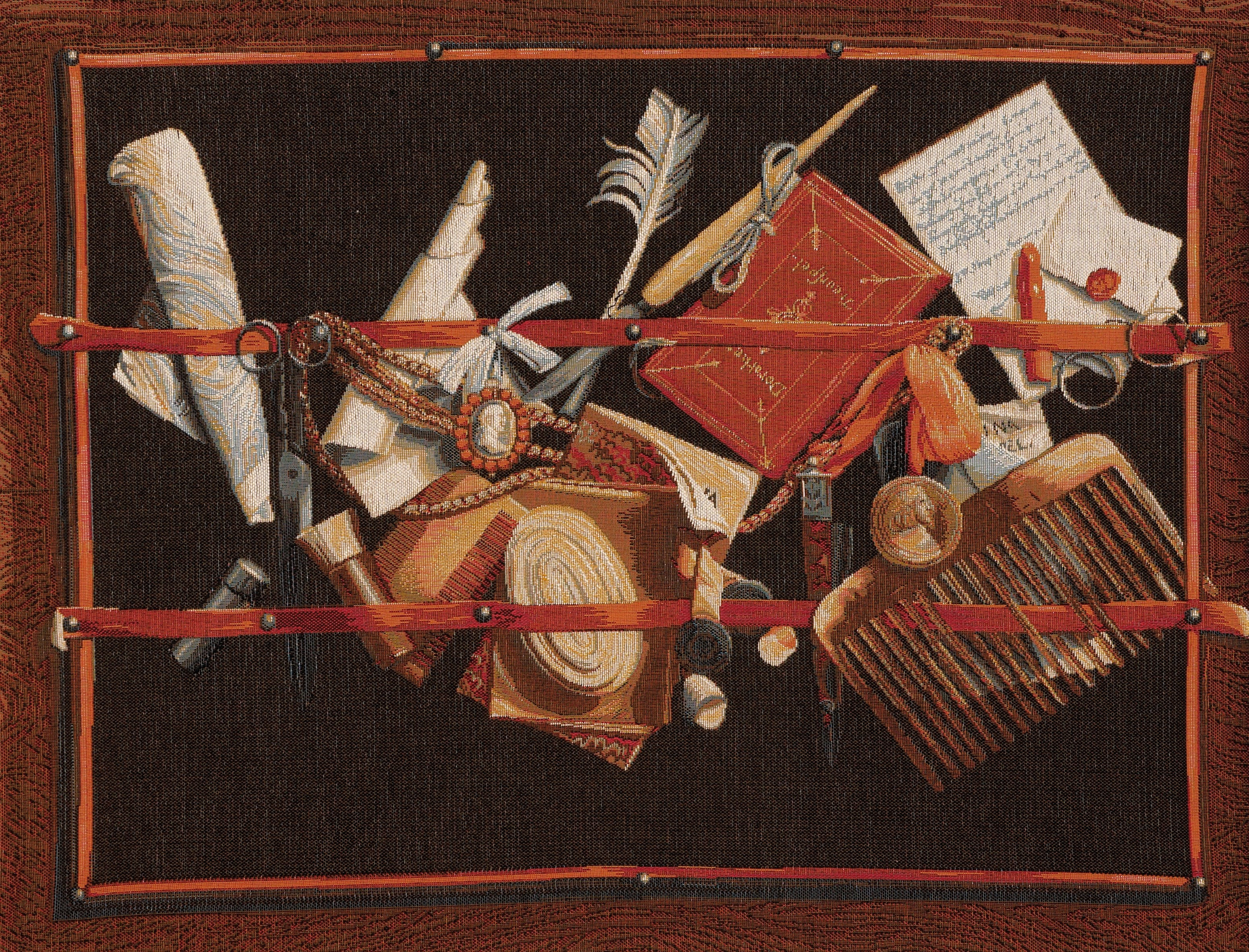 Cabinet of Curiosities by E. Collier Tapestry | Size: 75 x 100 cm