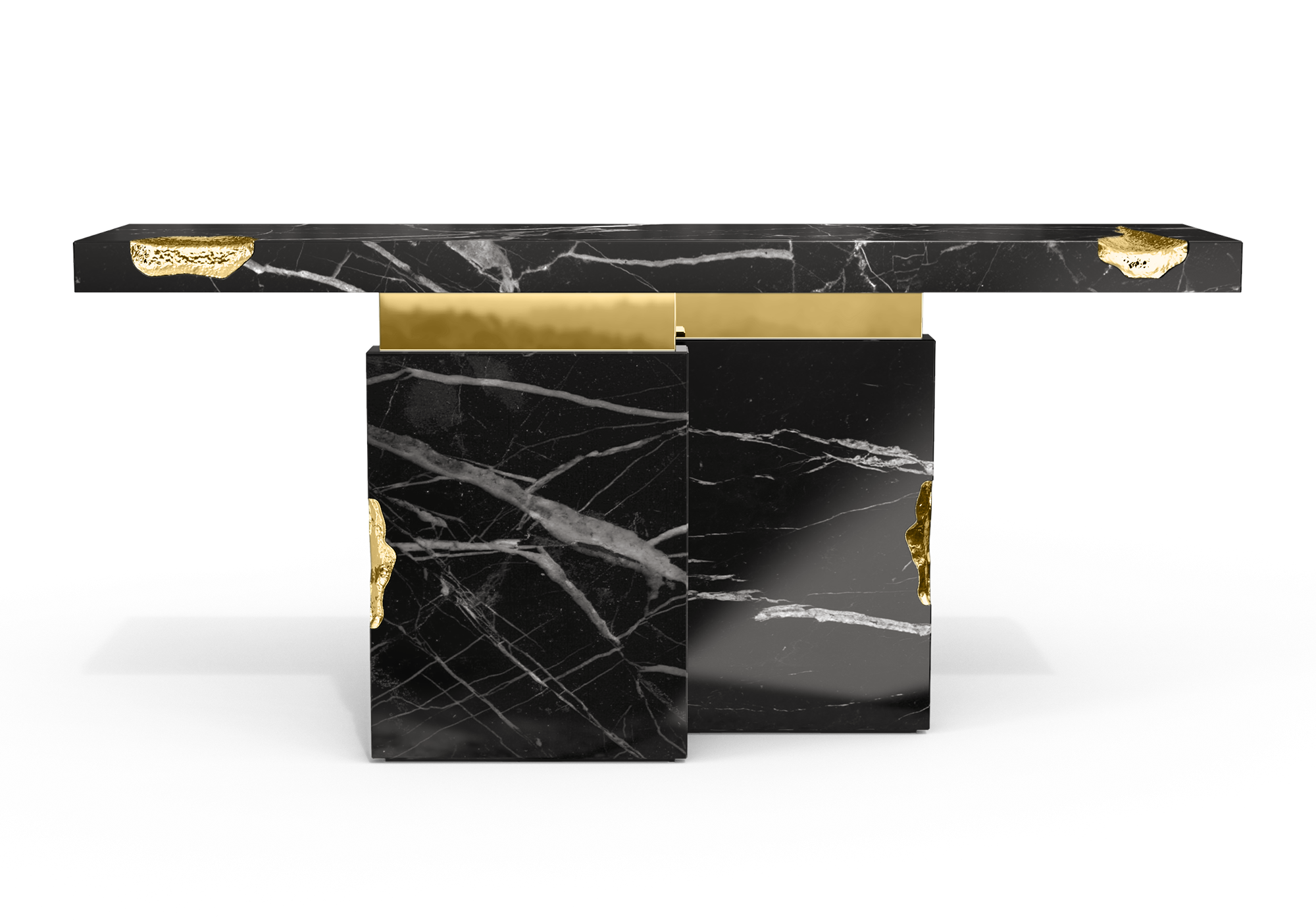 Dominion Nero Marquina Designer Console
