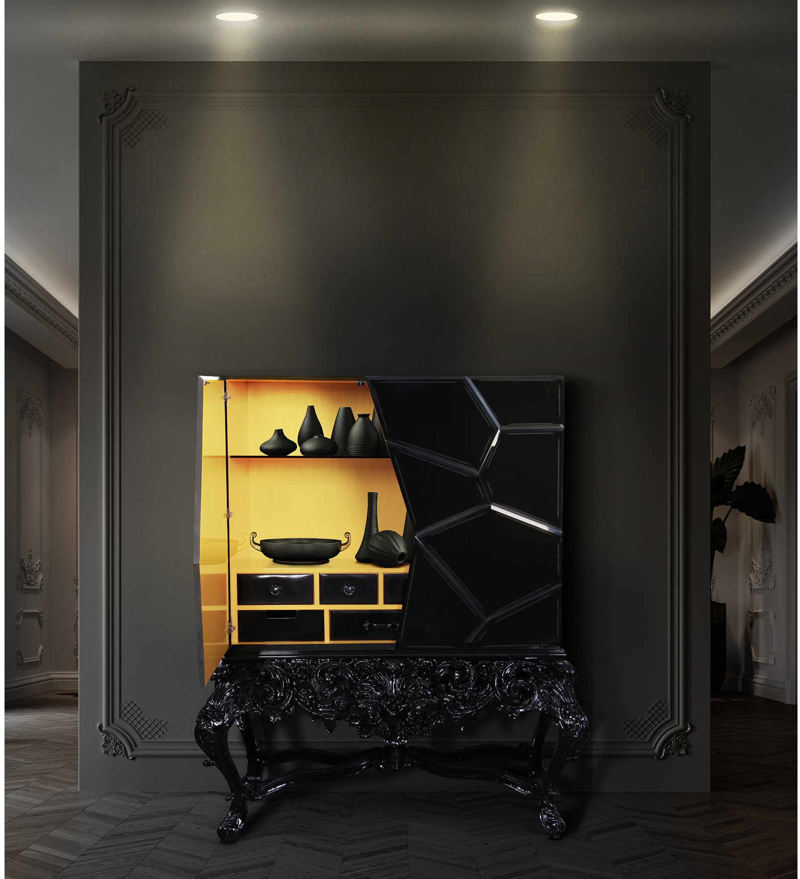 Victoria Luxe Designer Cabinet