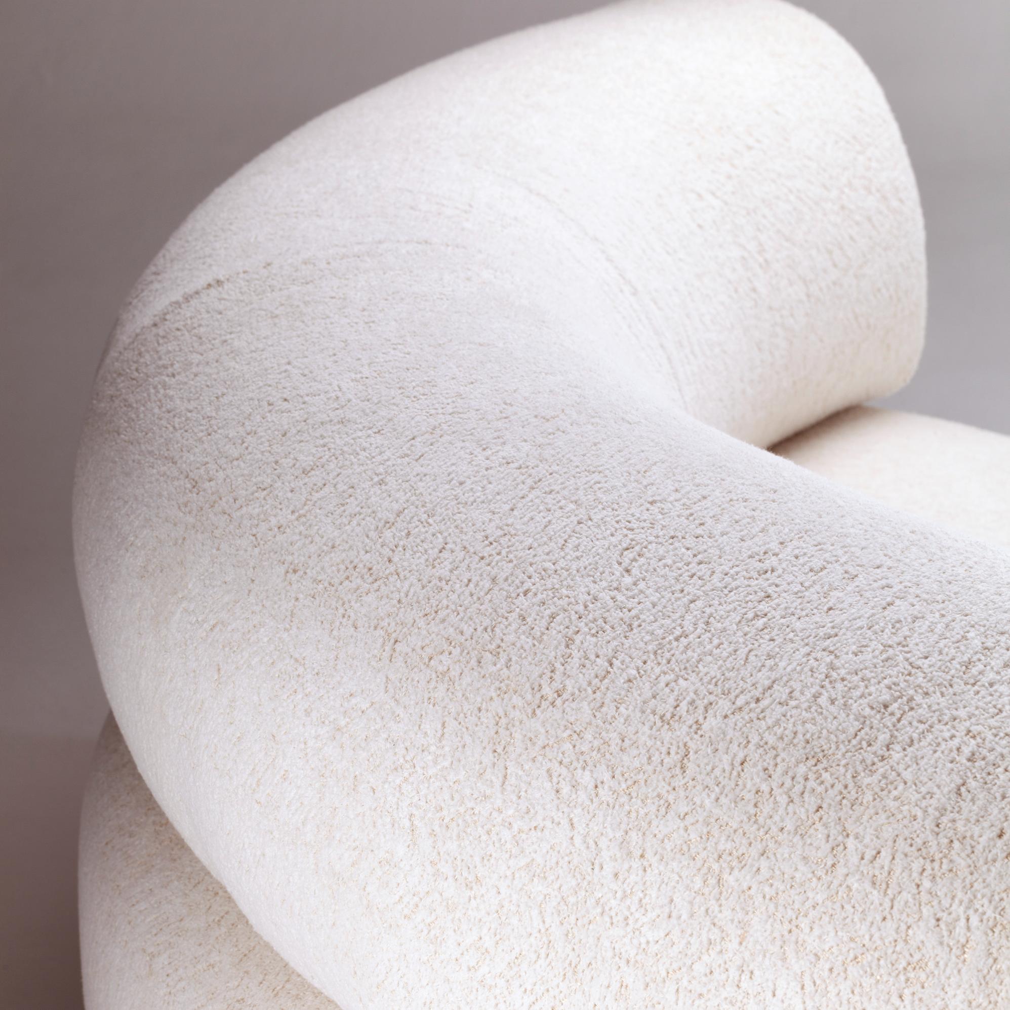 Carmel White Sofa