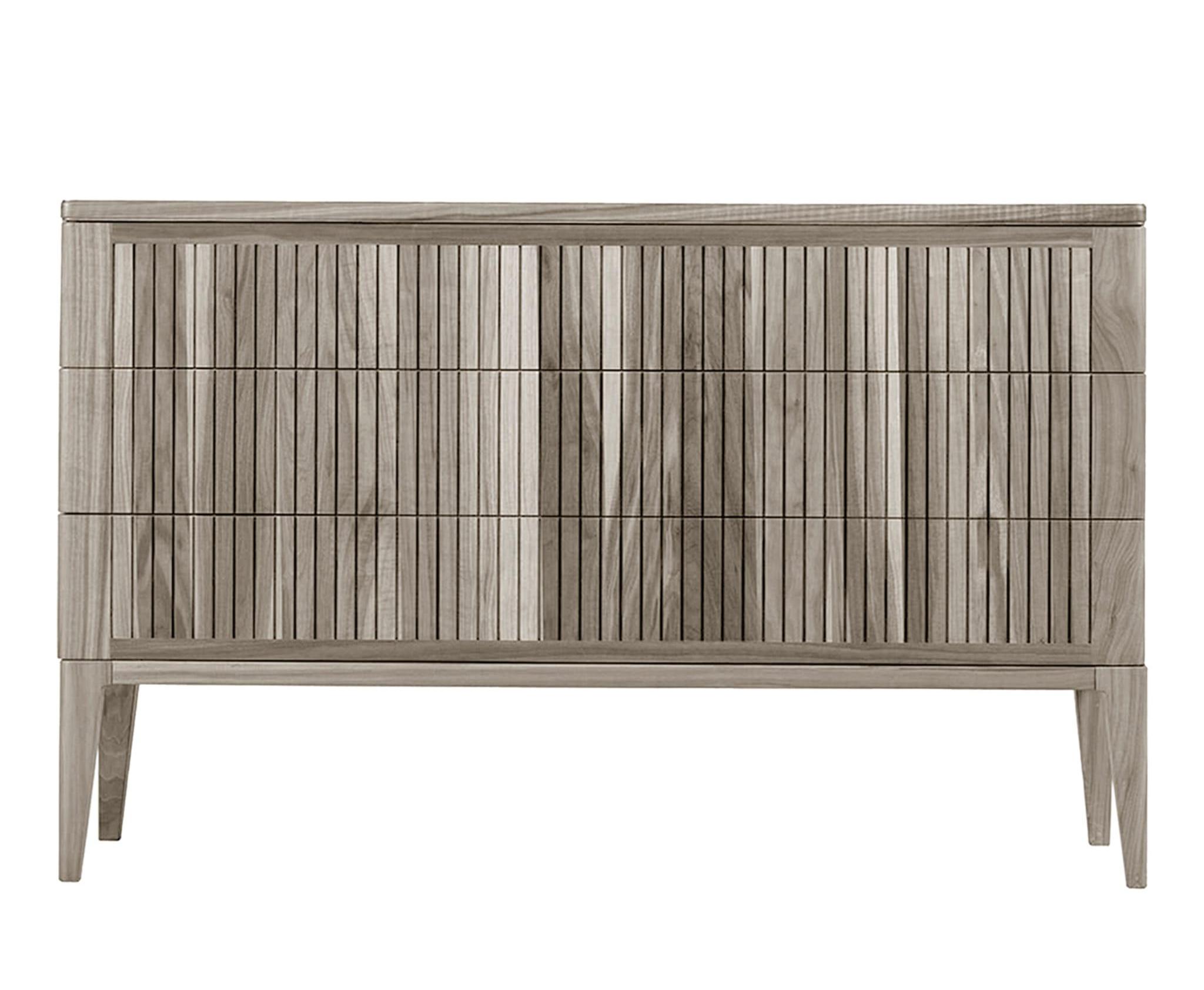 Eleva Grey Modern Chest of Drawers