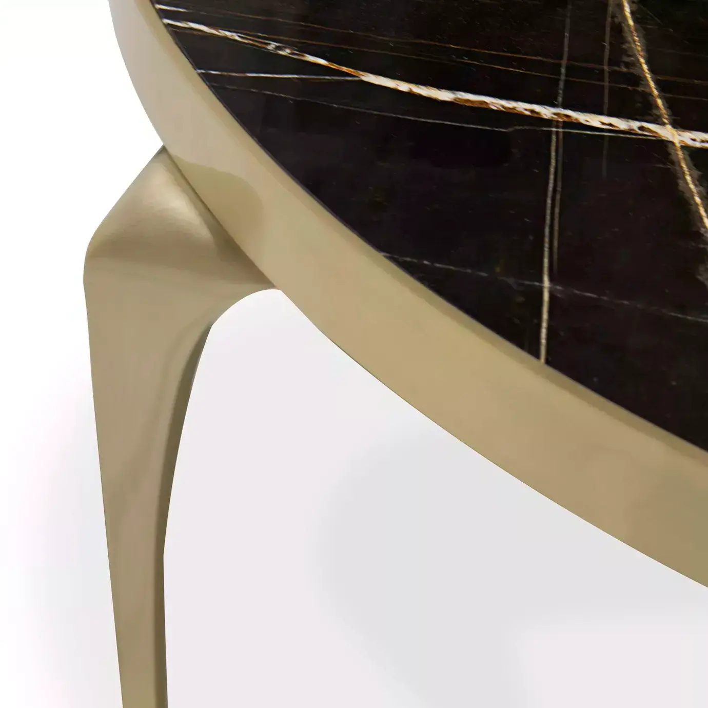 Rhea Sahara Noir Marble Coffee Table