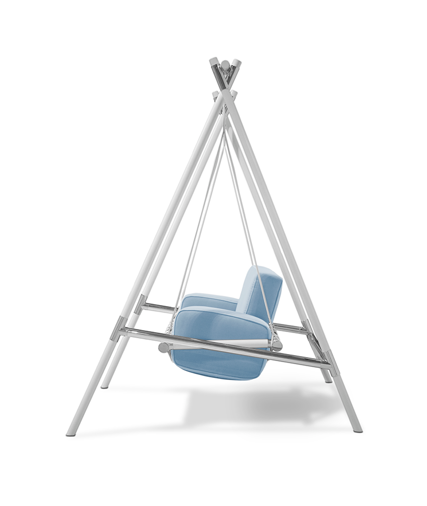 Cloud Blue Swing Chair