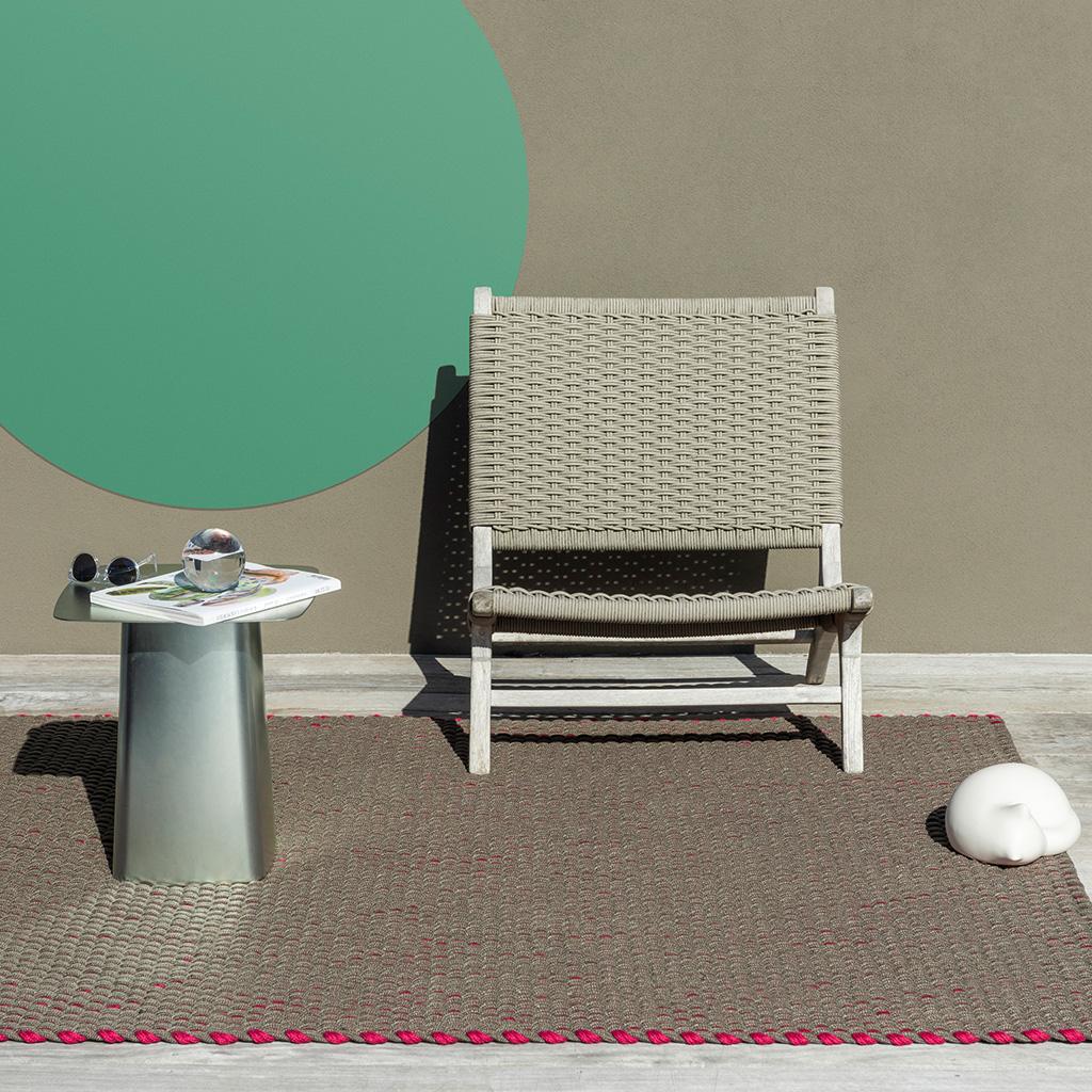 Lace Tri-colore Outdoor Rug | Size: 140 x 200 cm