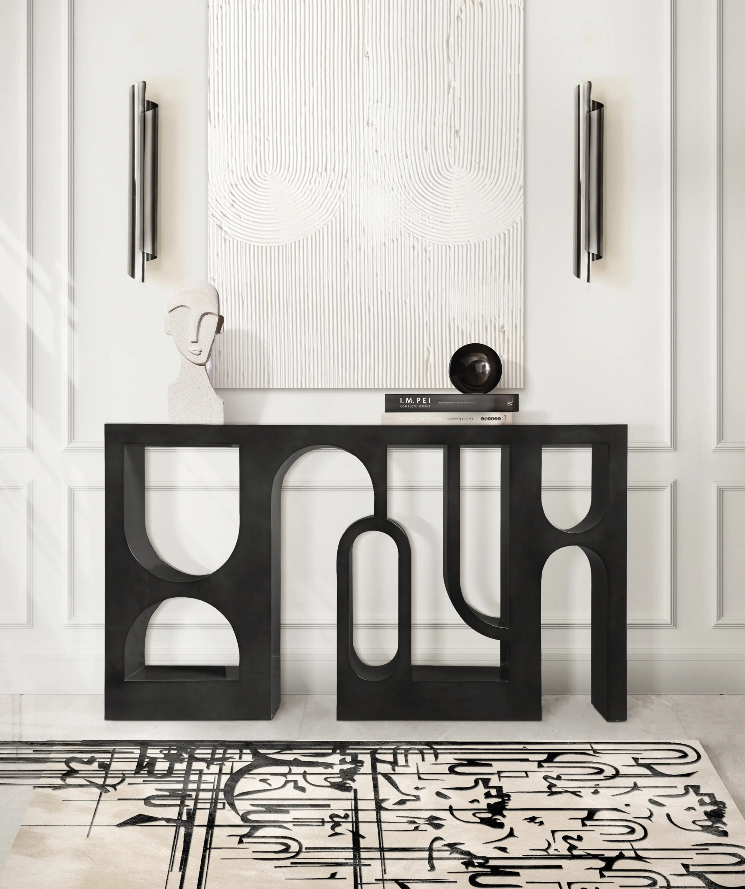 Glossy Black Premium Refined Console