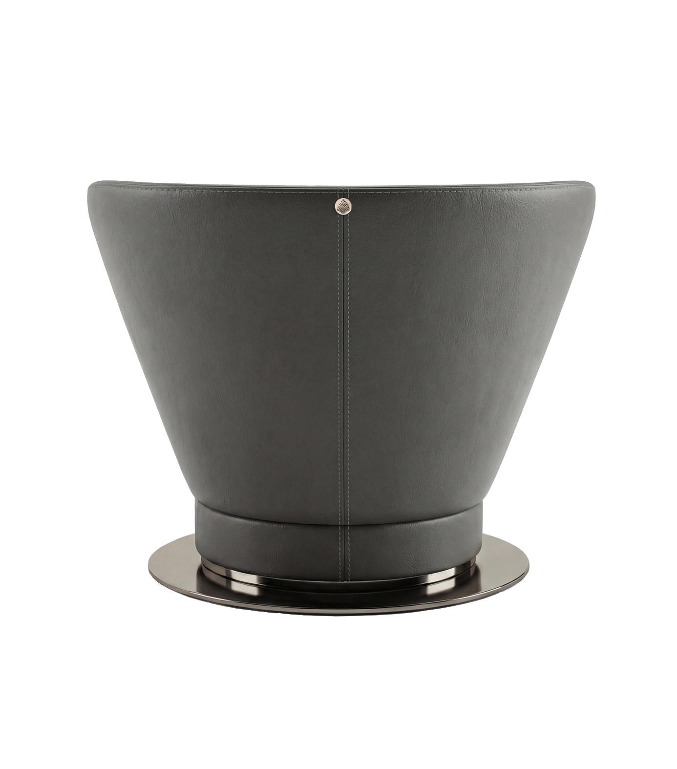 Aura Swivel Designer Armchair