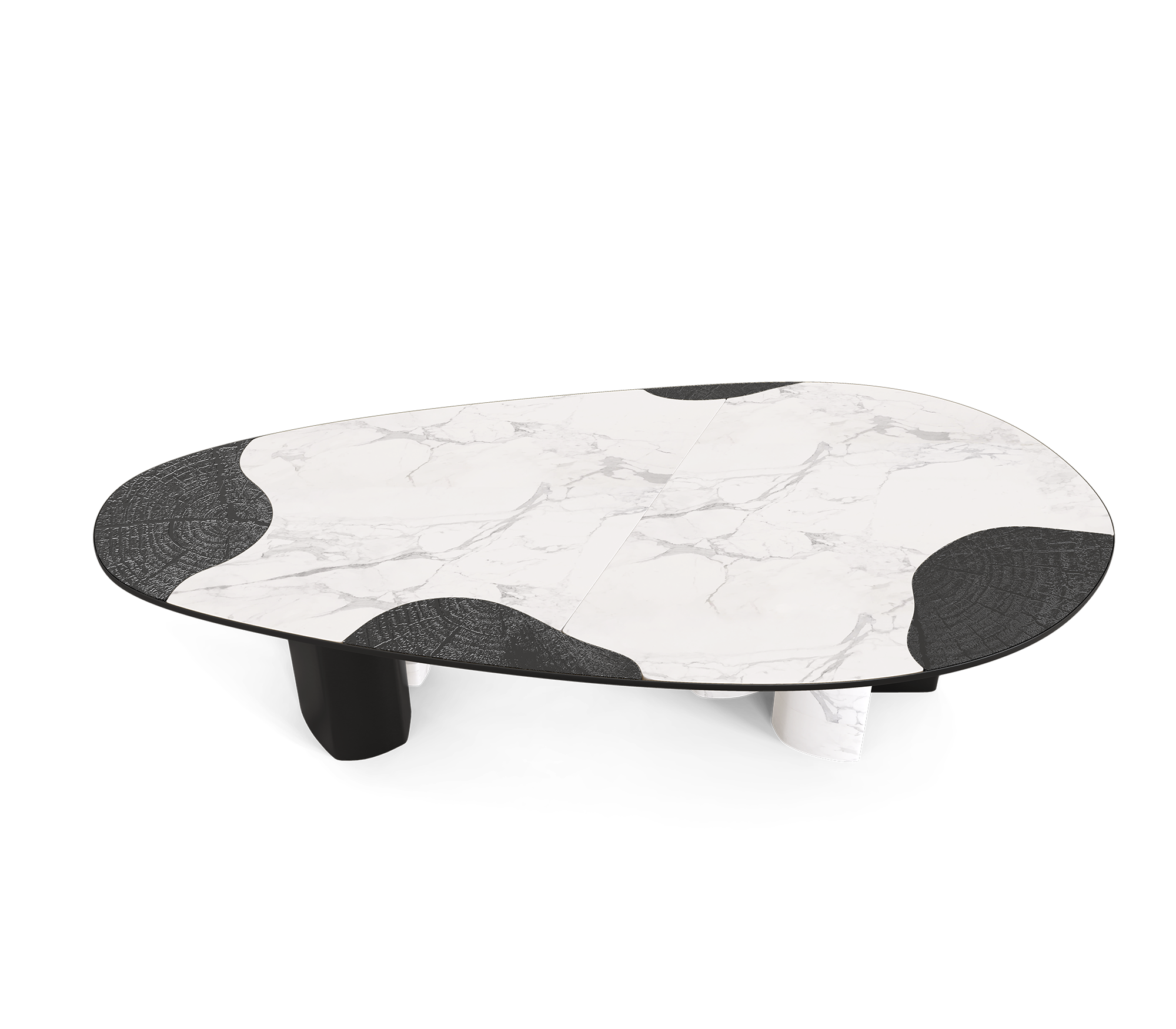 Marble & Onyx Luxe Dining Table