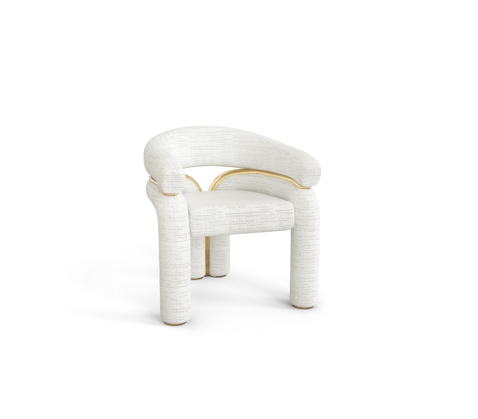 Celestia White Designer Chair