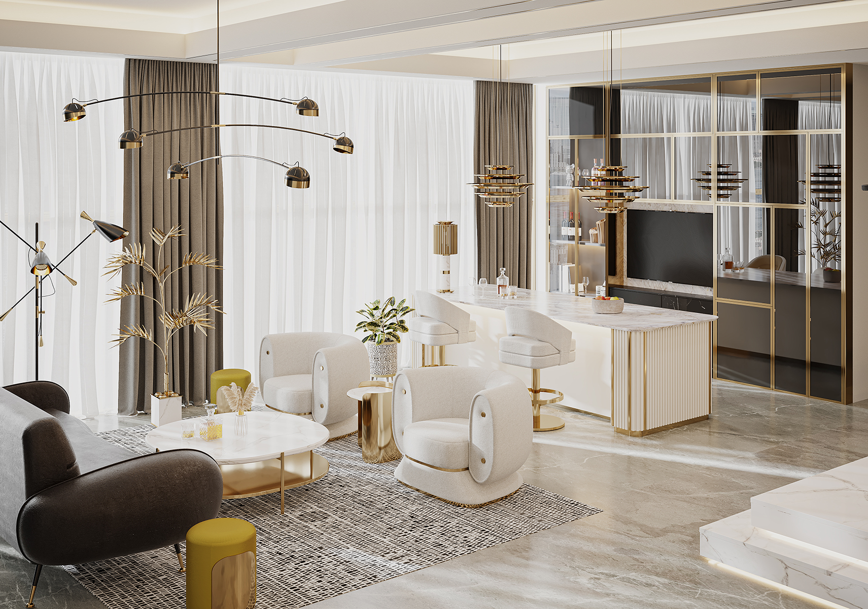 Celestial Luxe Chandelier