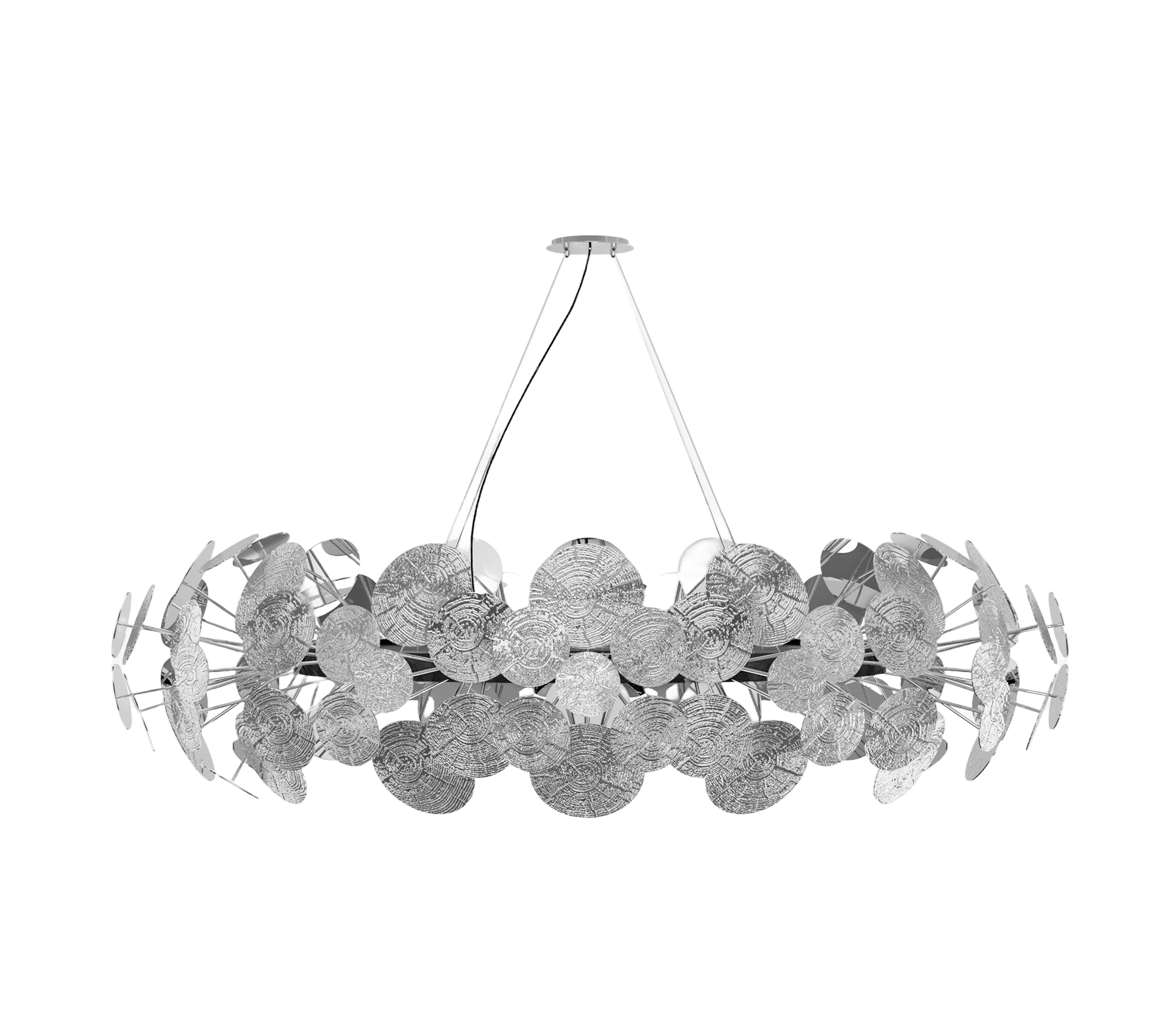 Galaxy Silver Chandelier