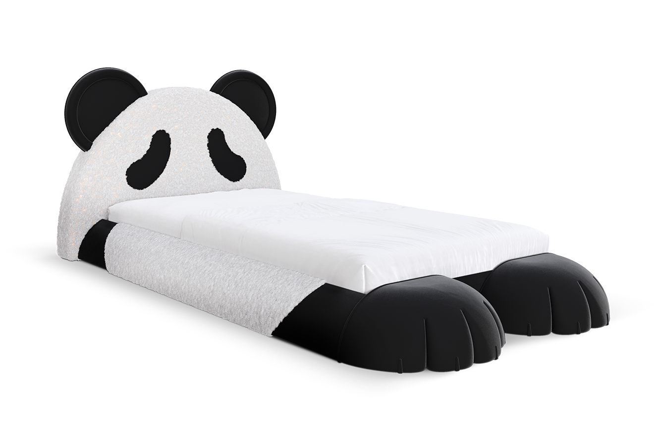 Panda Bed | Mattress Size: 90 x 190 cm