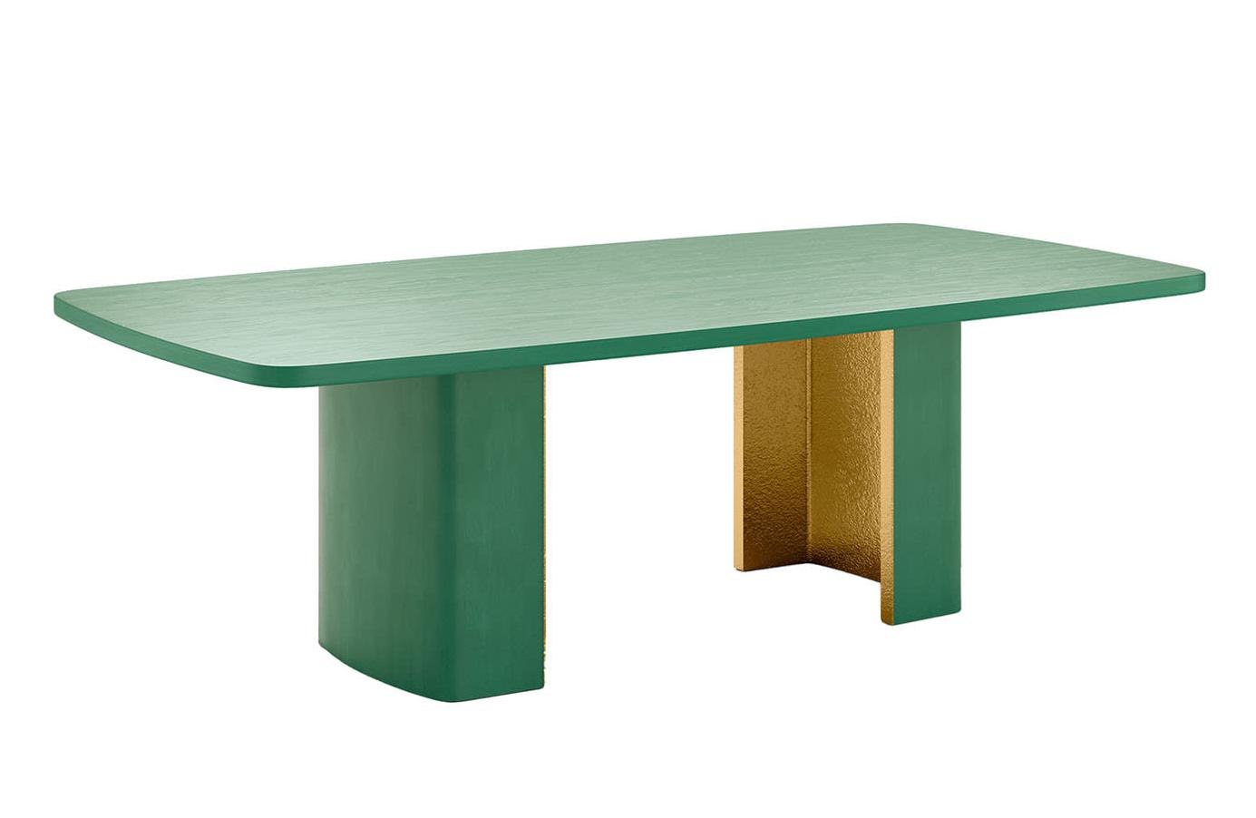 Nature Green Dining Table