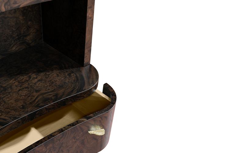 Designer Wood Open Bookcase