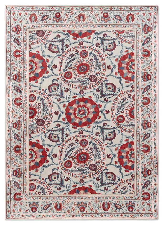 Red / Indigo Rug | Size: 200 × 280 cm