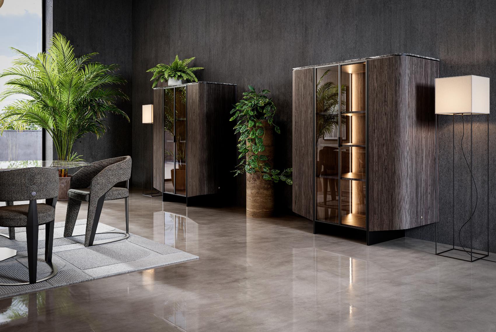 Marte Display Cabinet