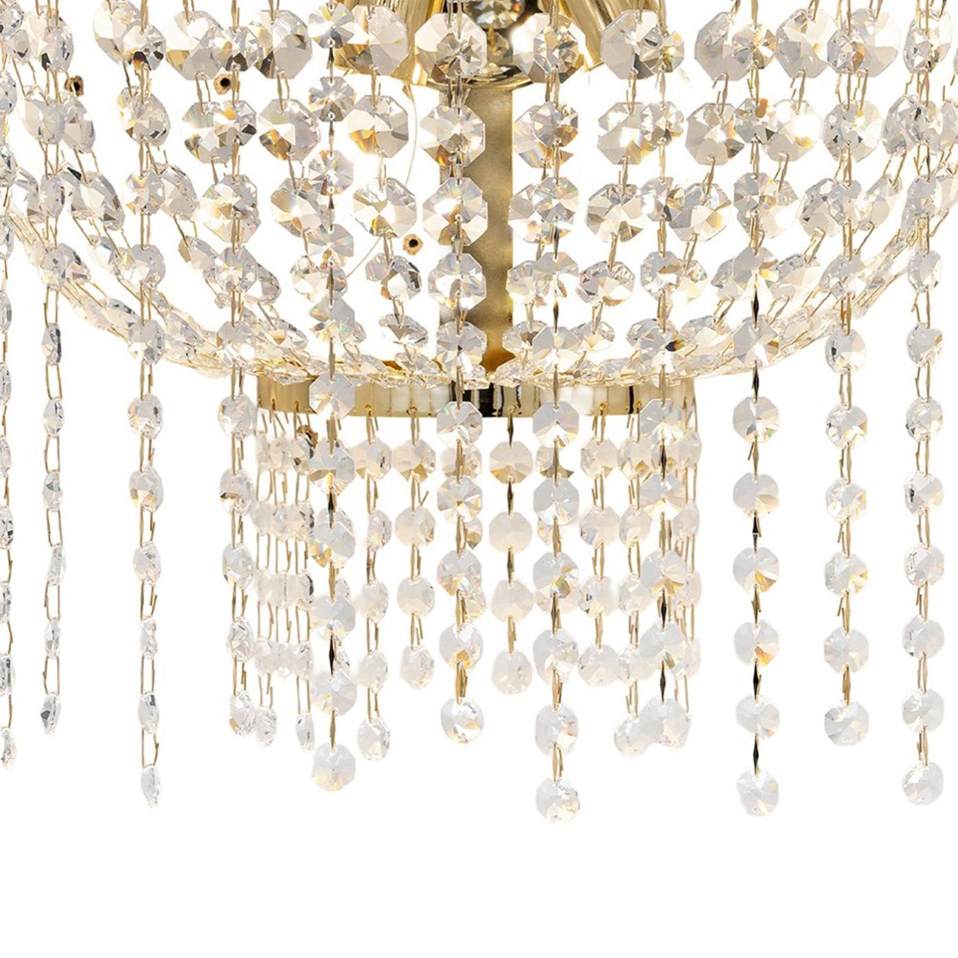 Empire Crystal Wall Sconce