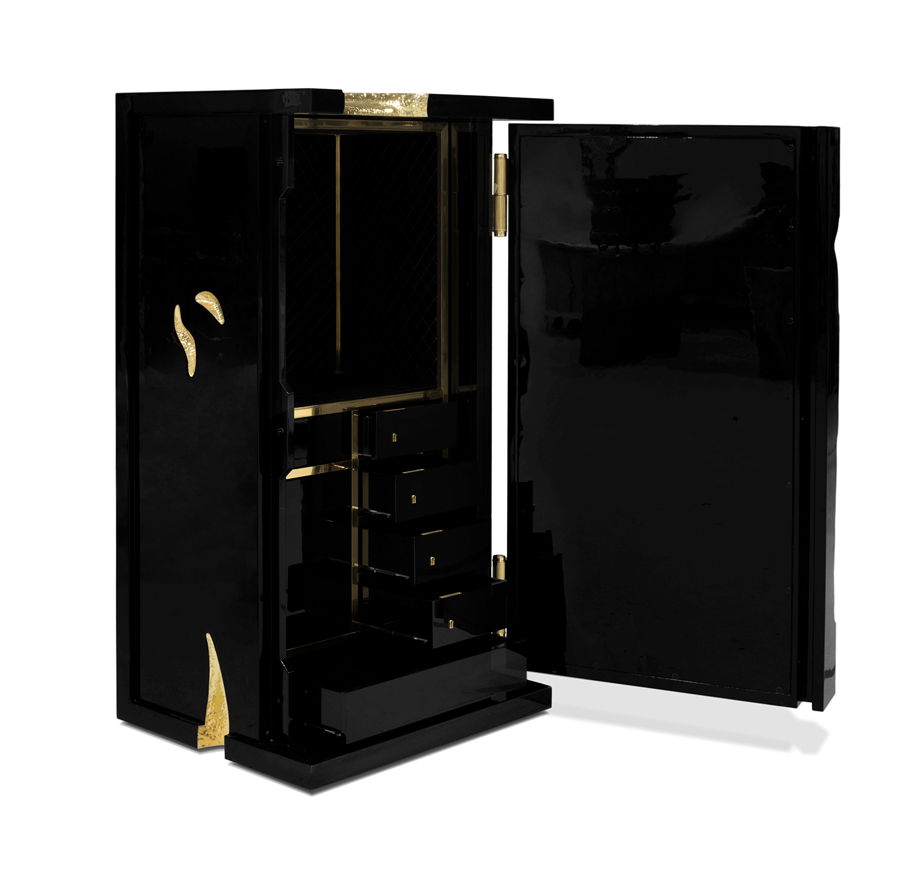 Tycoon Black & Gold Elite Designer Safe