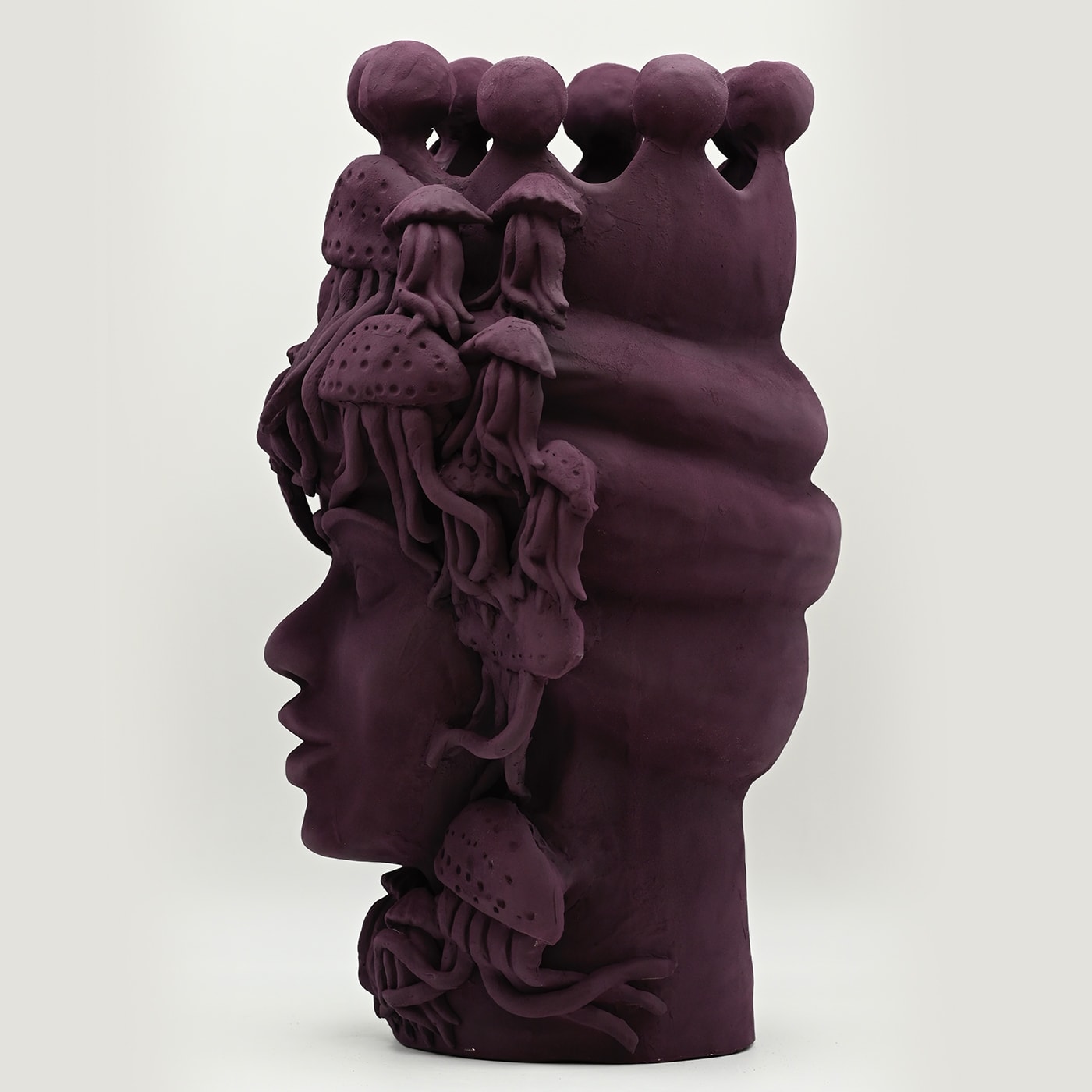 Original Handmade Moor's Head Sculpture