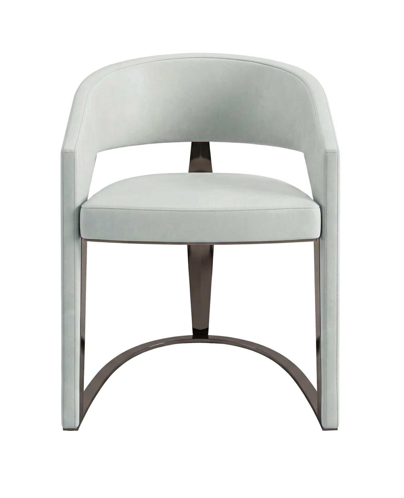 Wally Curved Designer Dining Chair