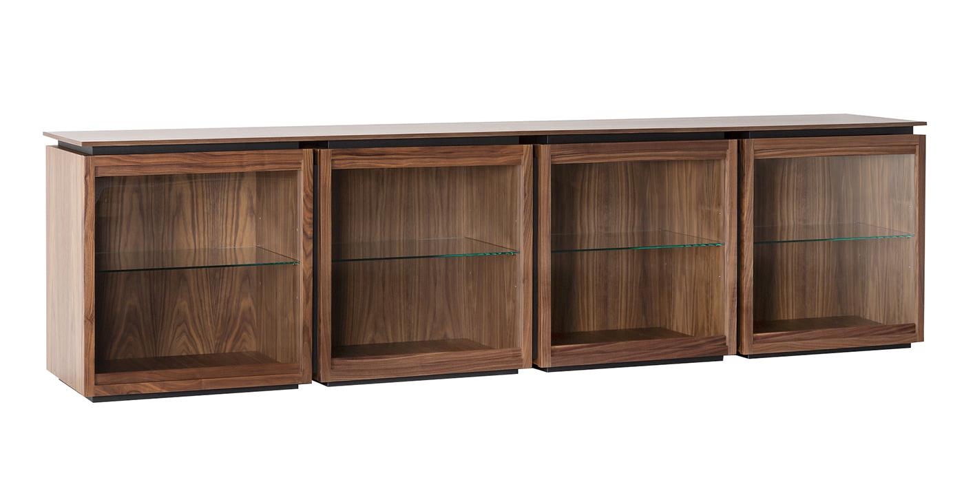 Mesh Modular Wooden Sideboard