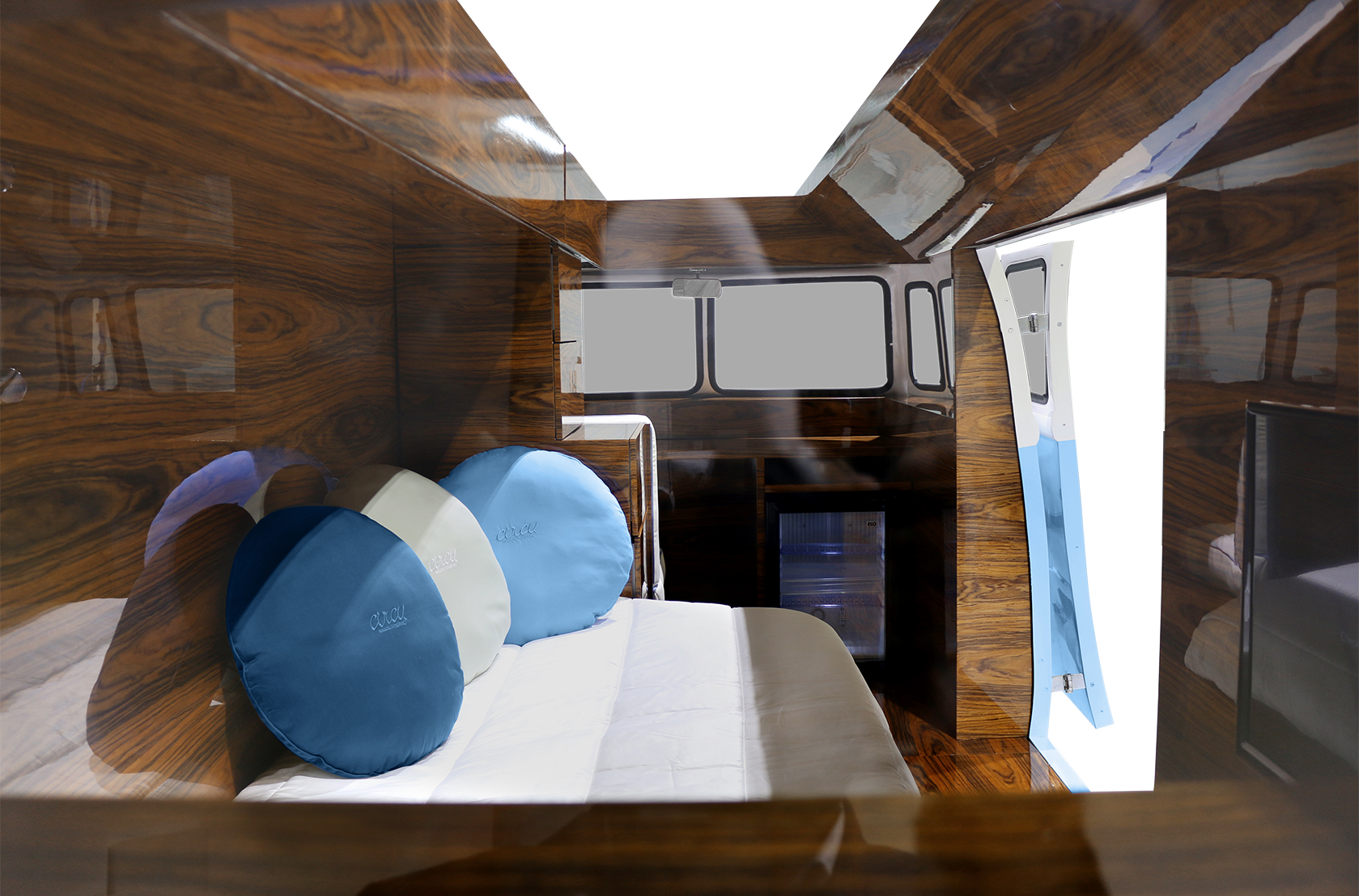 Caravan Blue Bedroom Set