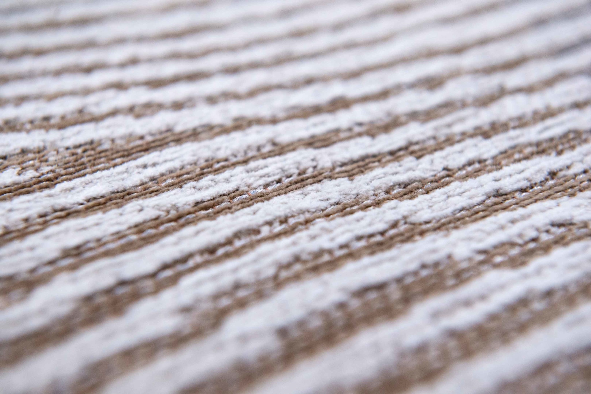 White Belgian Flatwoven Rug