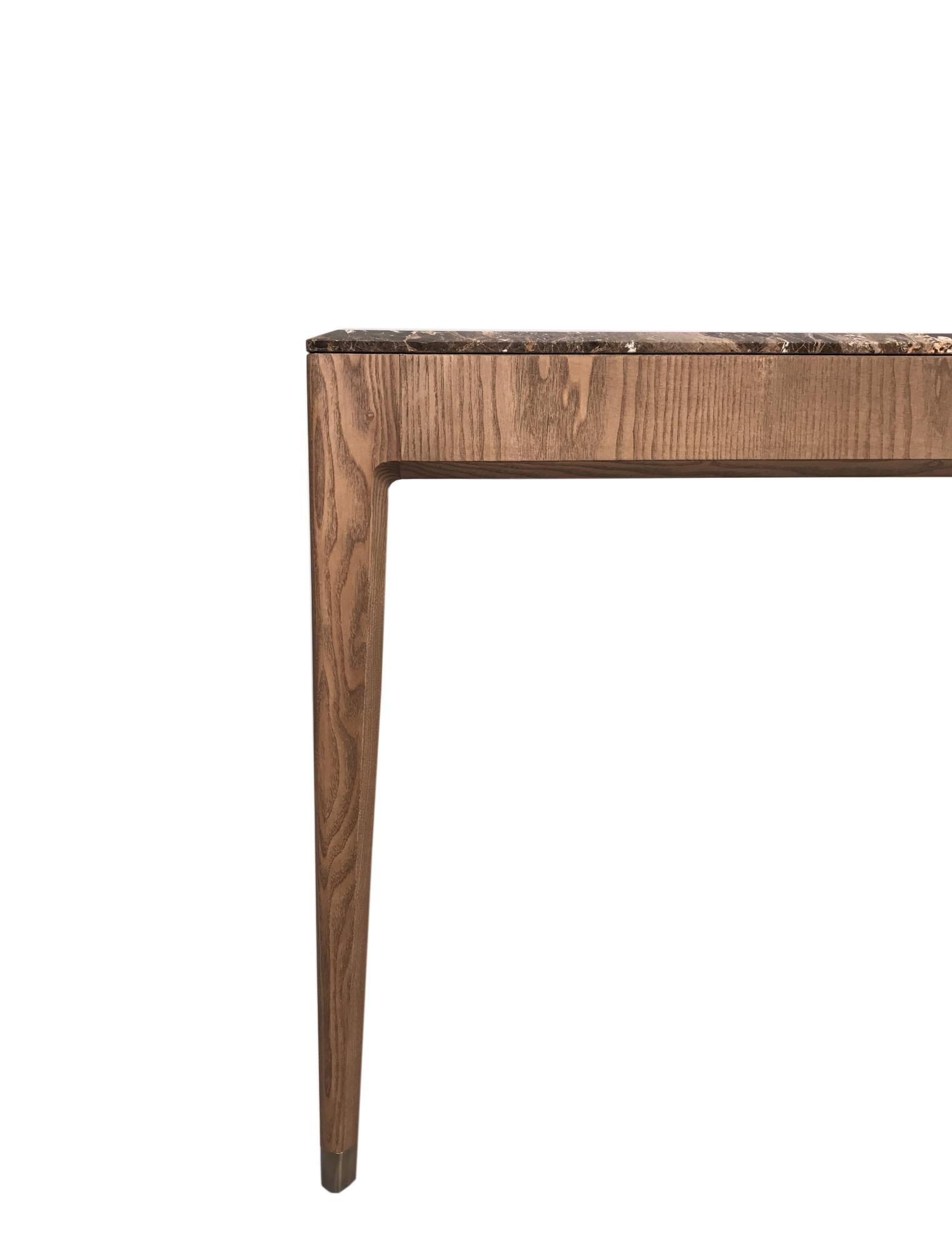 Italo Dark Handcrafted Dining Table