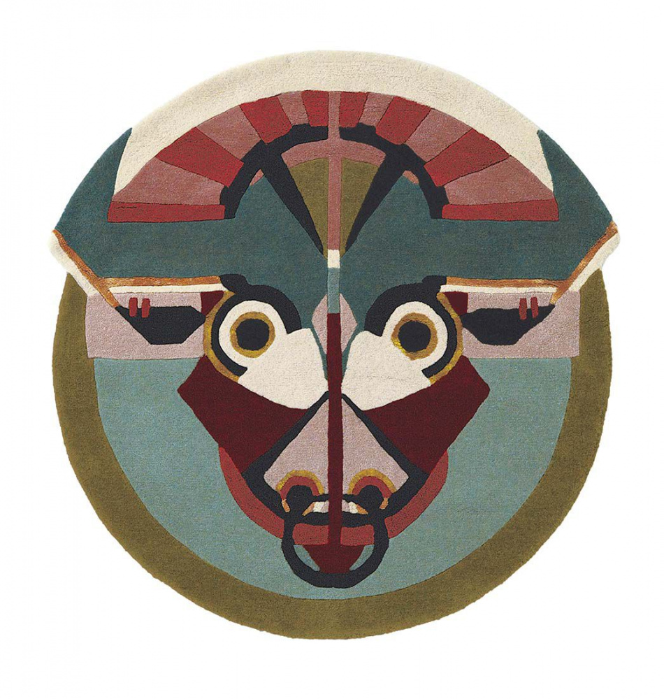Zodiac Taurus Hand Woven Round Rug | Size: Ø 200 cm