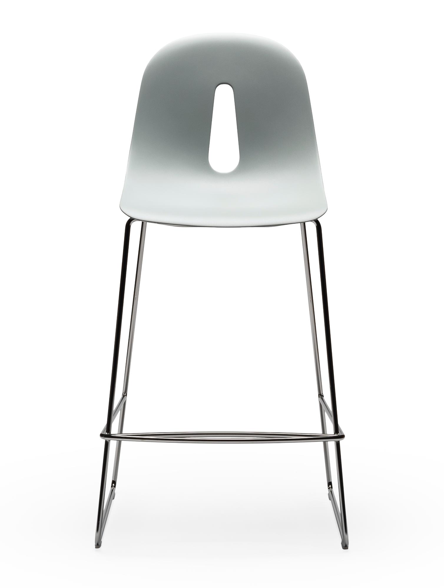 Gotham Grey Bar Stool