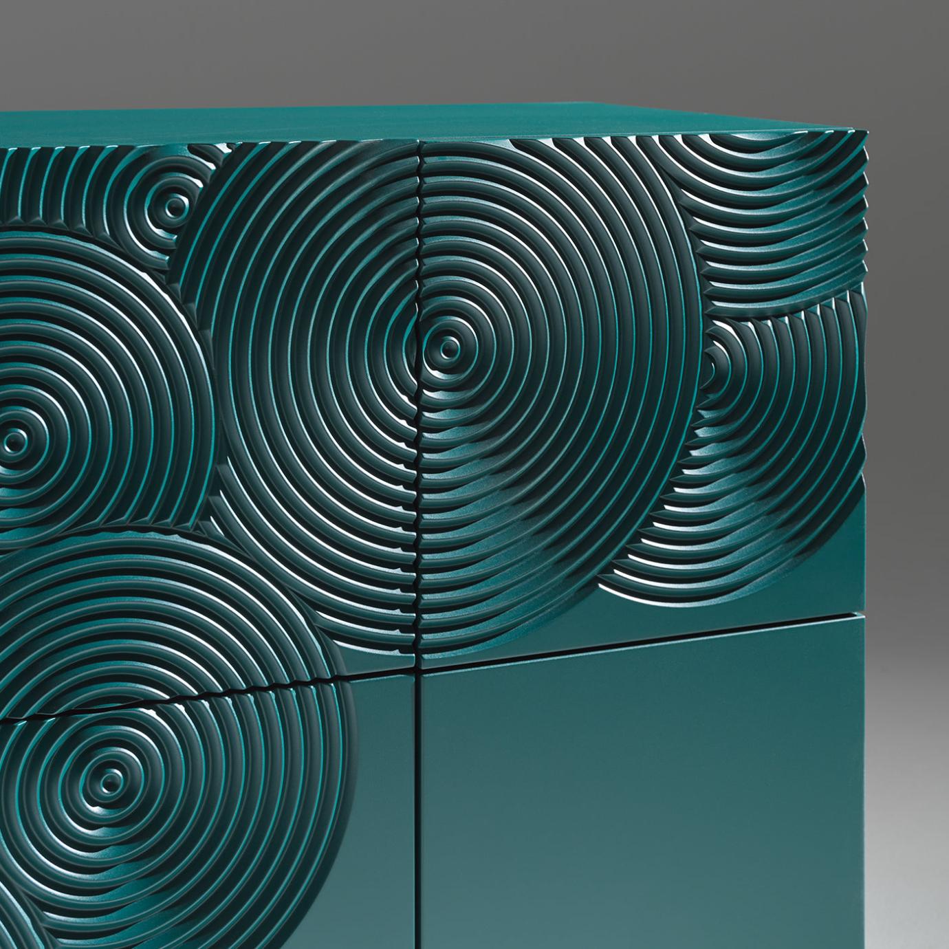 Modern Blue Sideboard