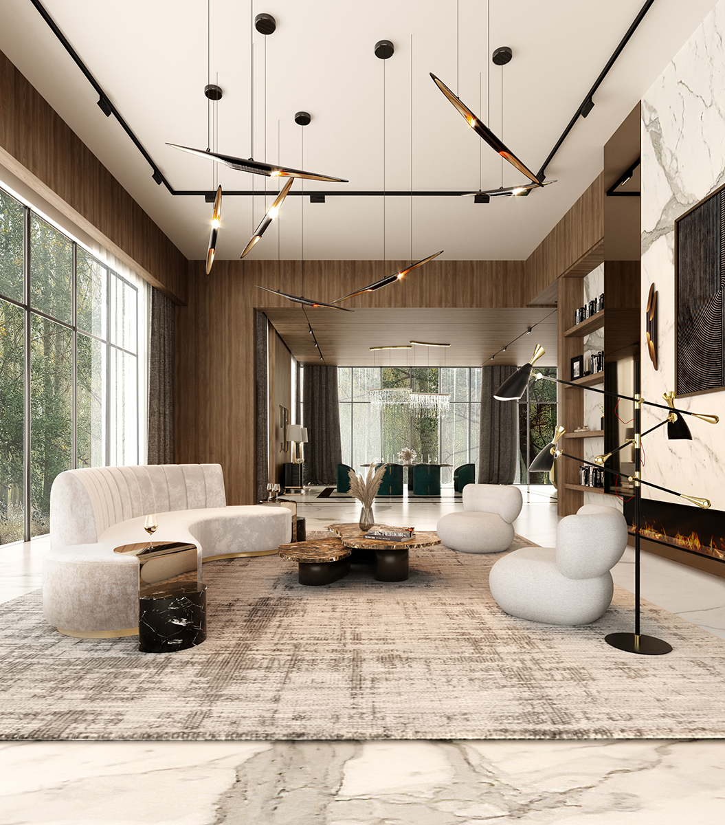 Noir Suspension Lamp - 29