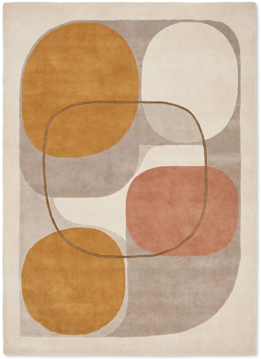 Soft Discs Artisan Rug