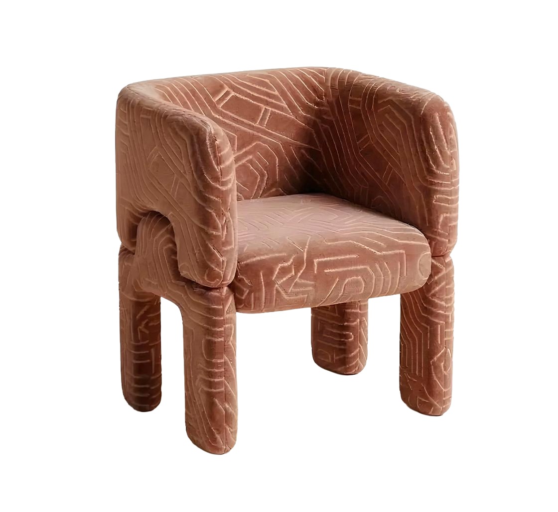 Mosaico Brown Chair