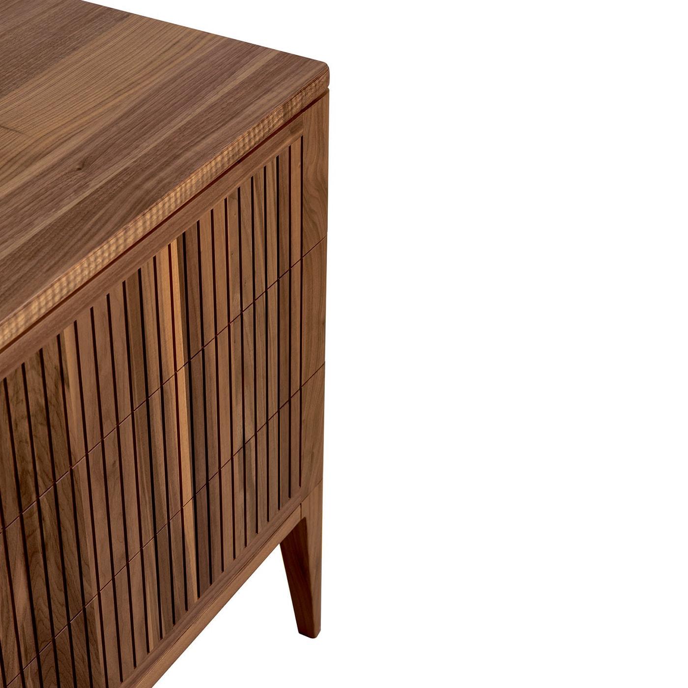 Eleva Brown Modern Chest of Drawers