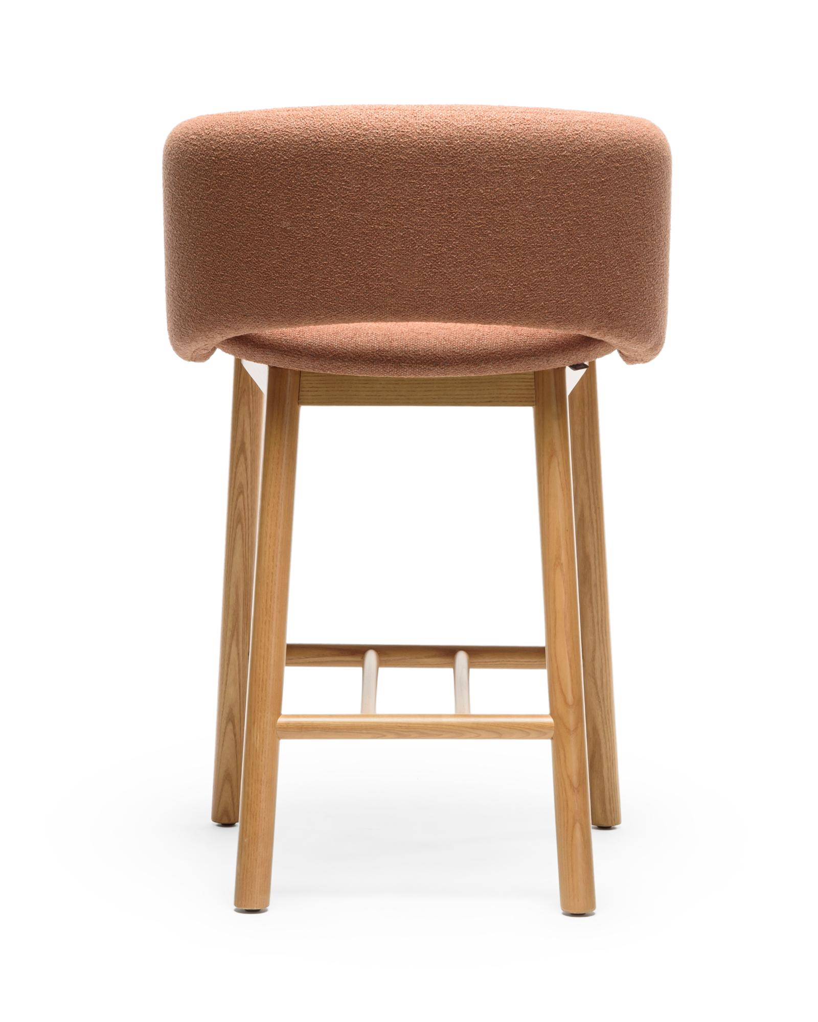 Pink Terracotta Bar Stool