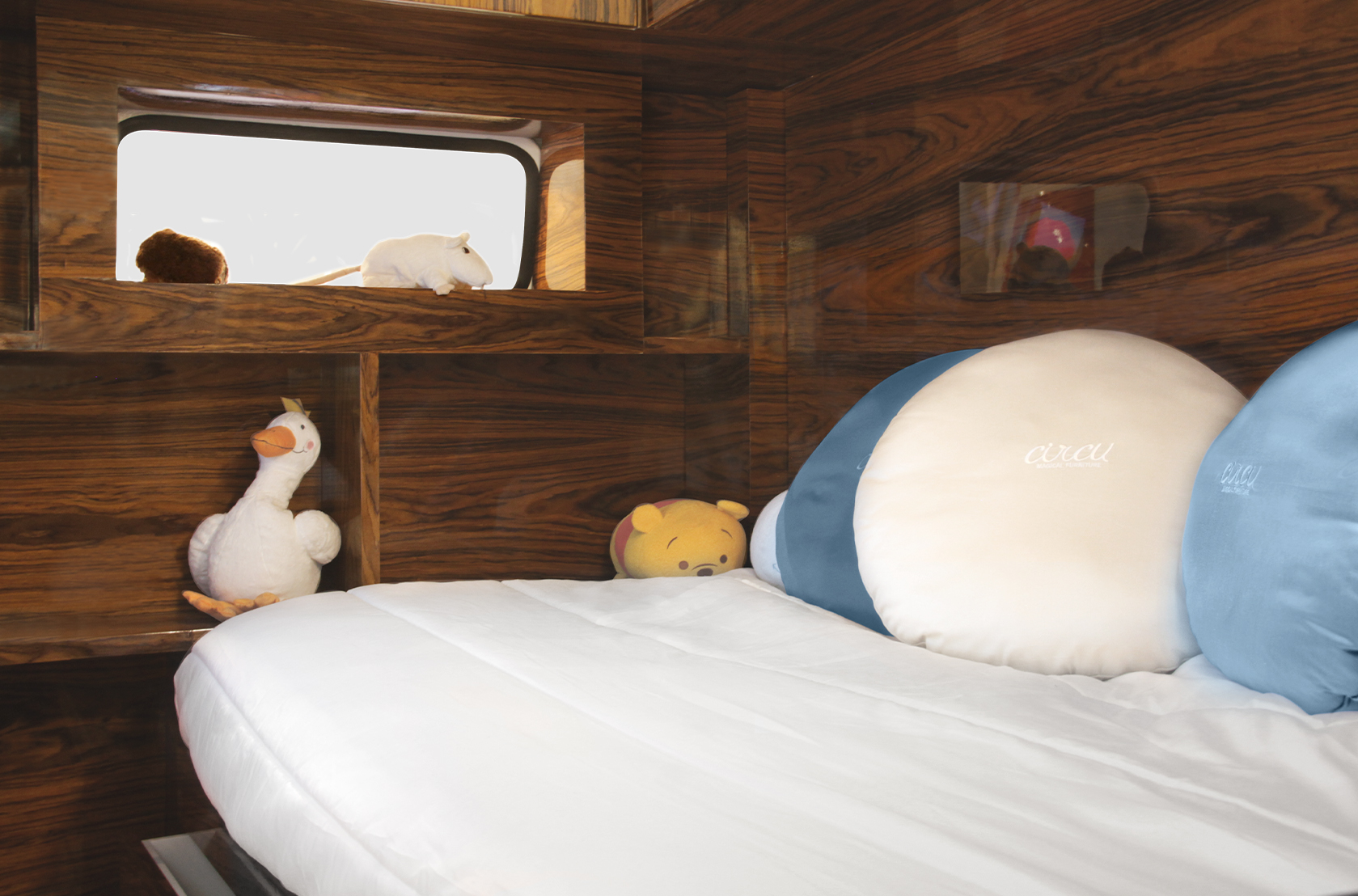 Caravan Blue Bedroom Set