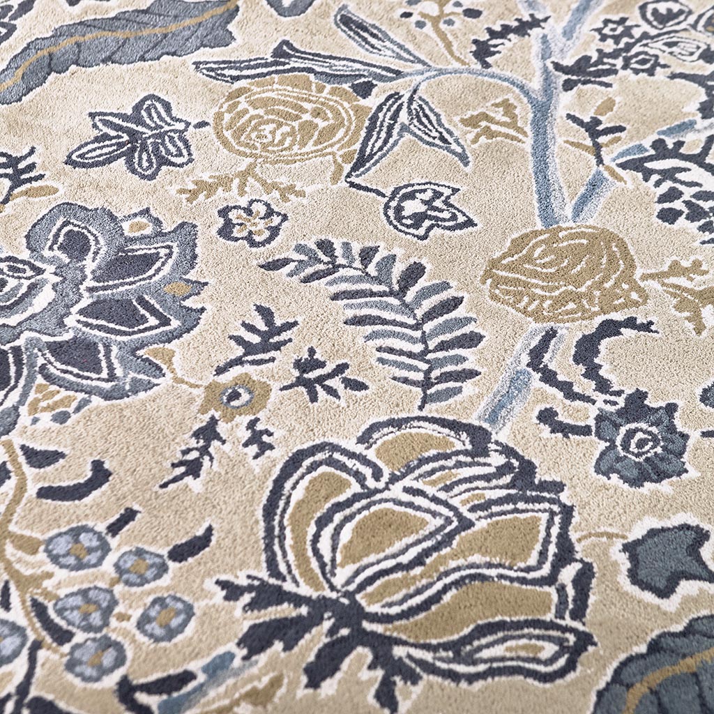 China Blue Rug