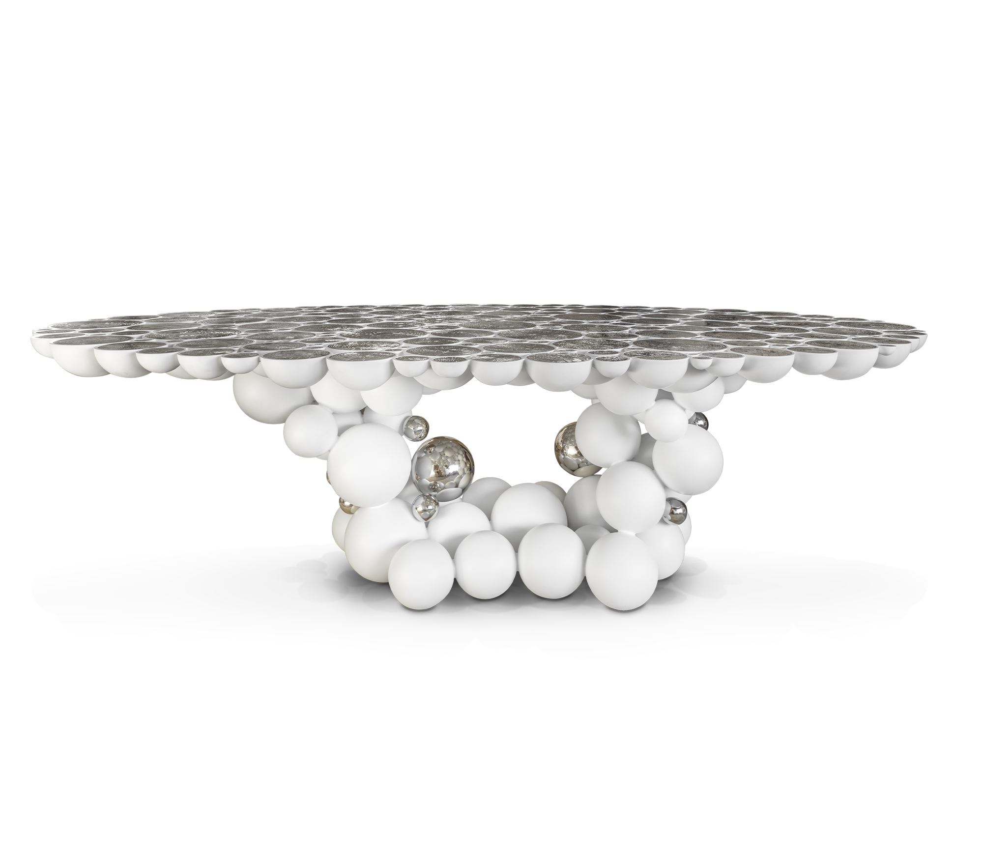 White Luxe Dining Table