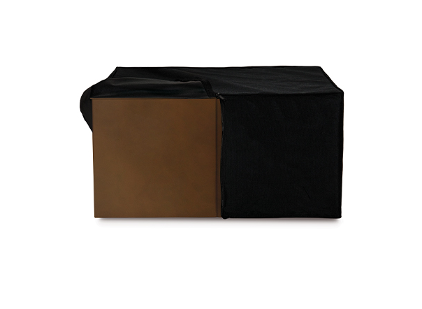 Dado Outdoor Fire Pit | Finishing: Vintage Brown