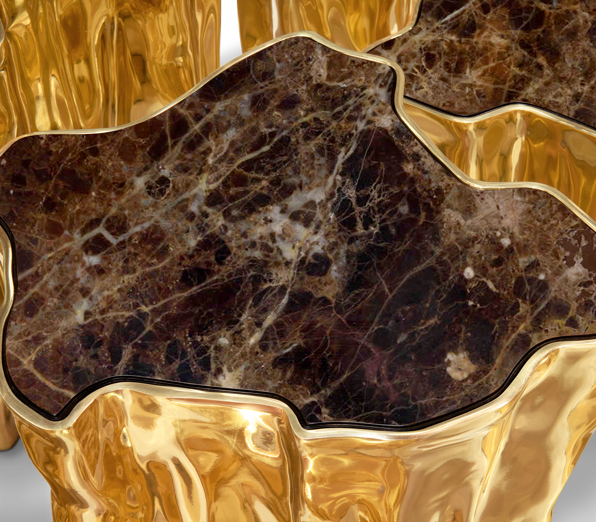Earth-Tone Designer Coffee Table