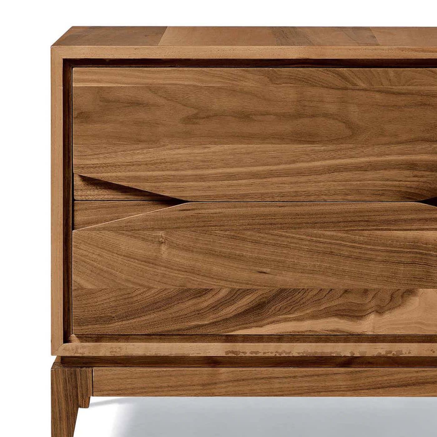 Base Brown Italian Crafted Nightstand