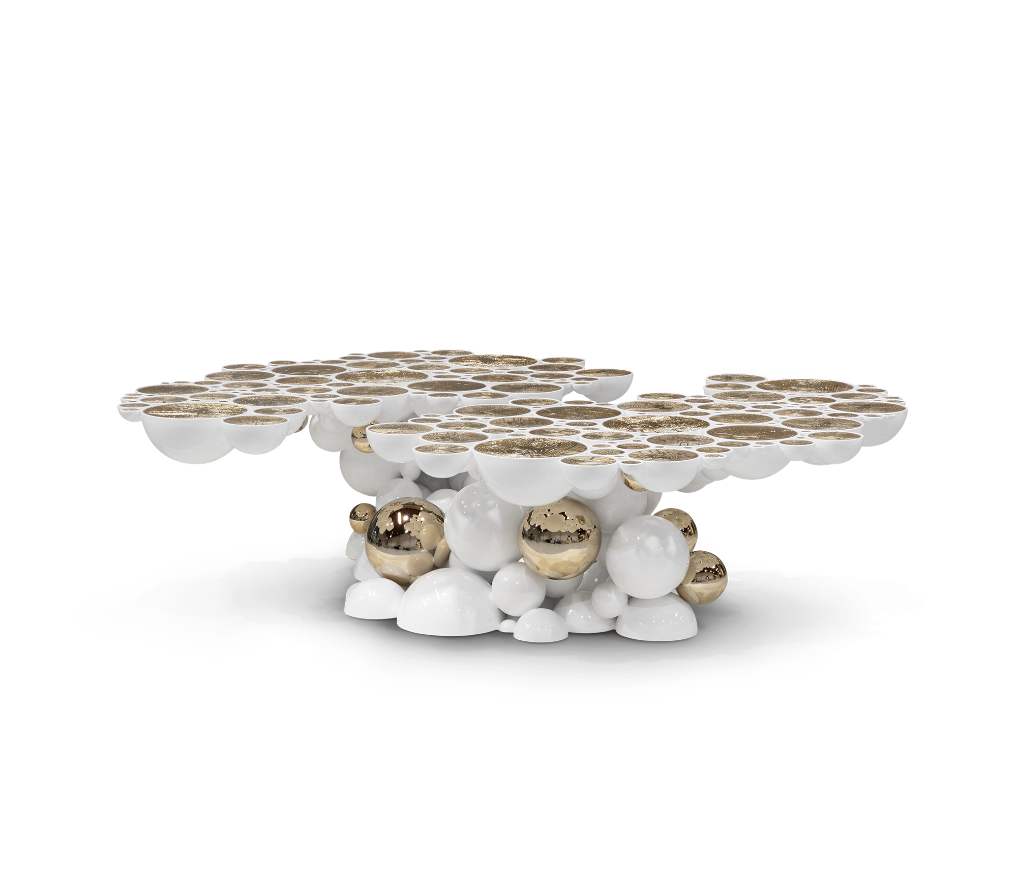 Orbit White Designer Coffee Table