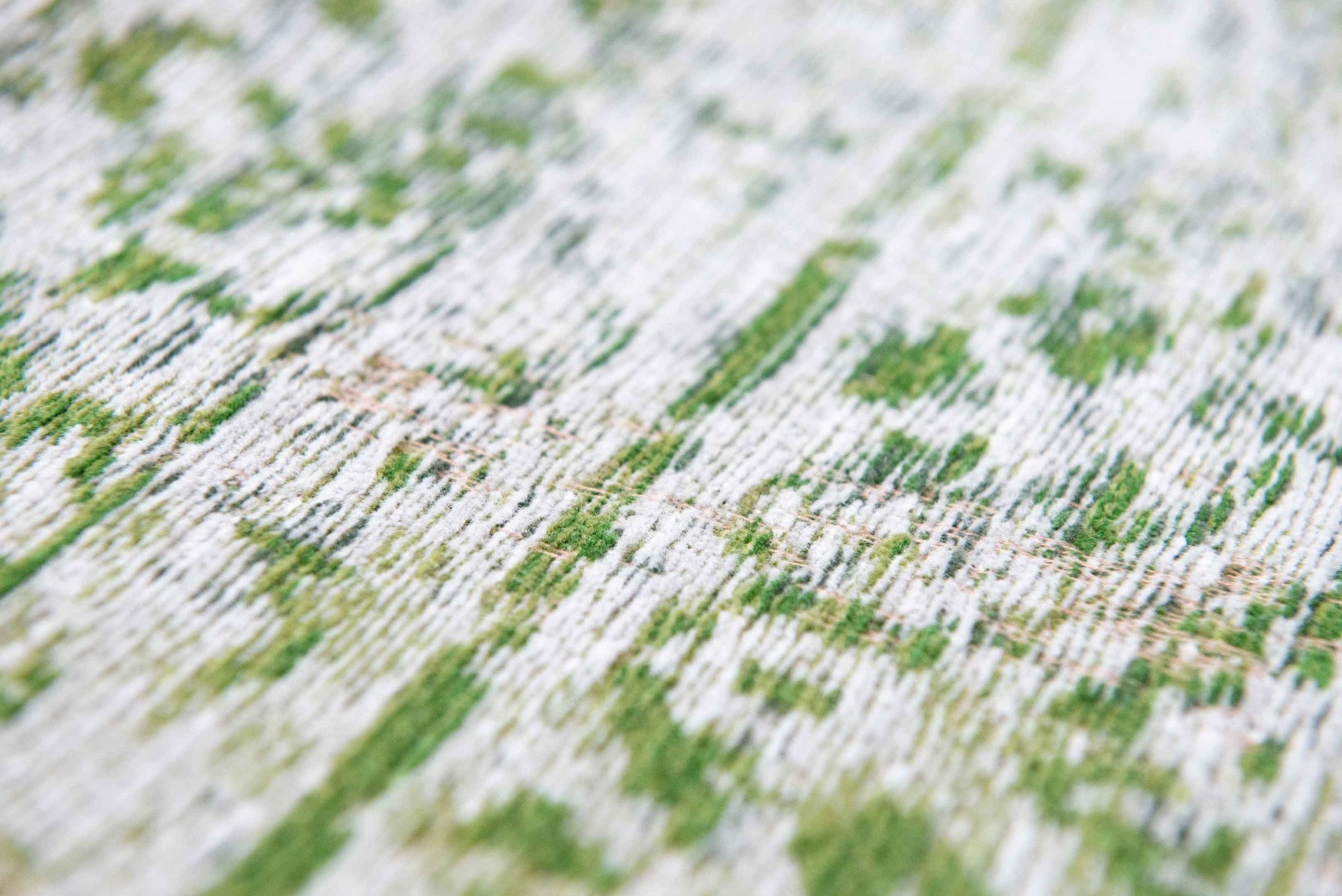 Medallion Green Flatwoven Rug