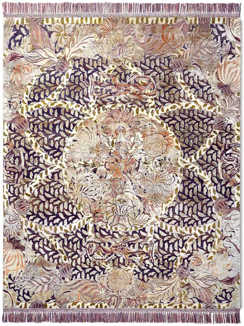 Aubusson Hand-Woven Exquisite Rug