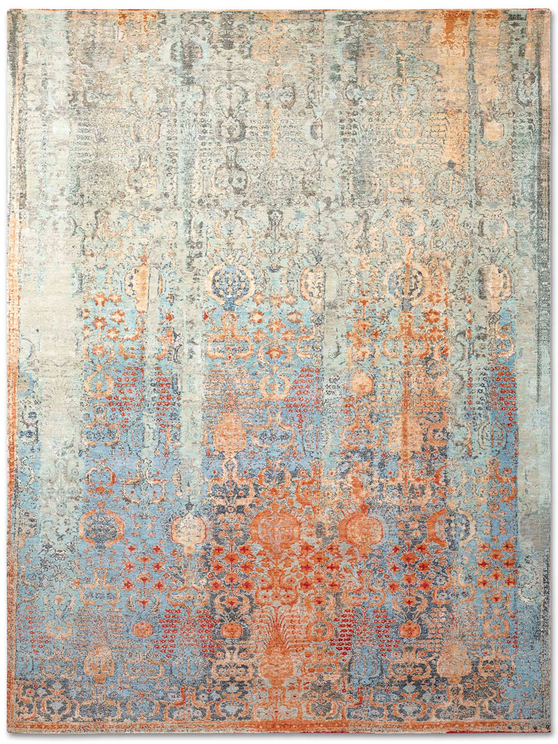 Woods Handmade Luxury Rug | Size: 365 x 457 cm